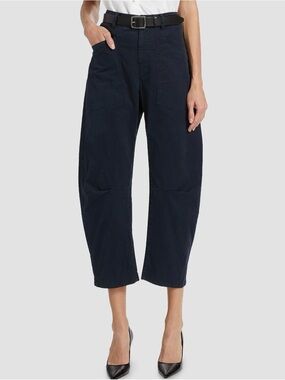 Details

Nili Lotan Shon Cotton Twill barrel Pants navy